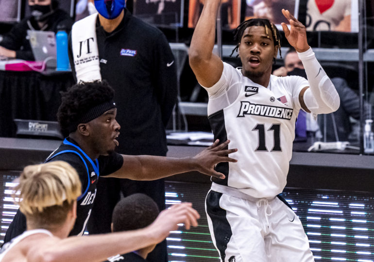 Nate Watson on A.J. Reeves: ``That's what my boy does, he shoots."