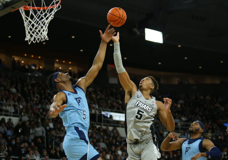 Friars push, shove Rams and pull away to 66-52 victory at Dunk